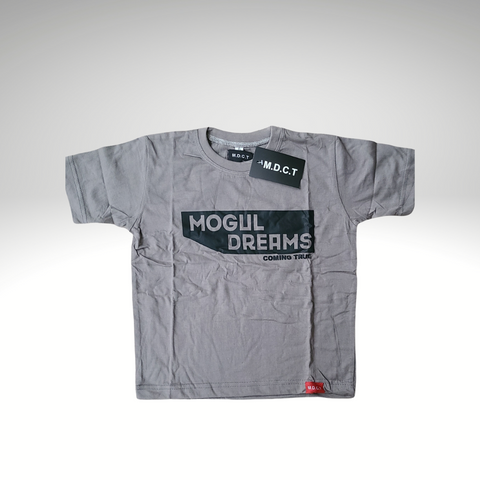 Kids Mogul Flag White/Black Tee