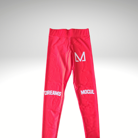 Mogul Ribbon Red Leggings