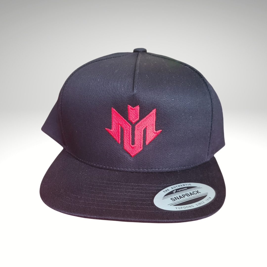 Mogul Stamp Black Snapback