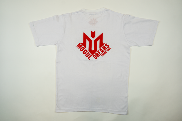 Mogul Stamp White/Red Tee