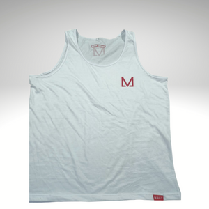 Mogul Dreams Ribbon  White/Red Tanks