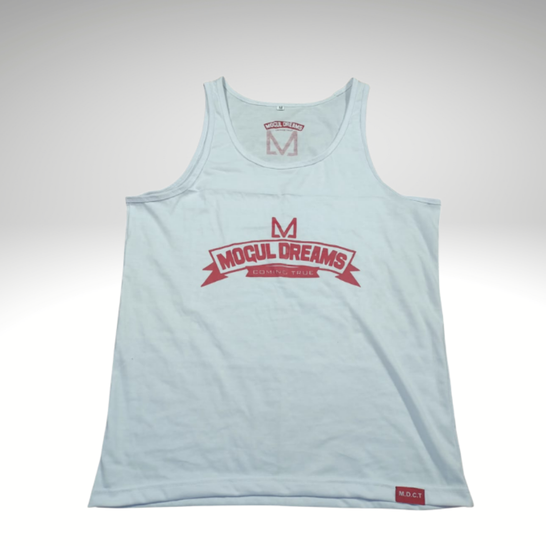 Mogul Dreams White/Red Tanks